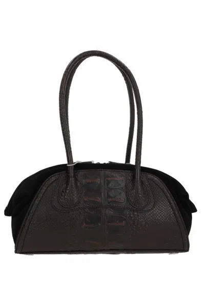 Vivienne Westwood Shirley Small Shoulder Bag In Black