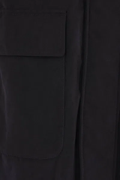 Herno Long-sleeved Down Jacket In Black