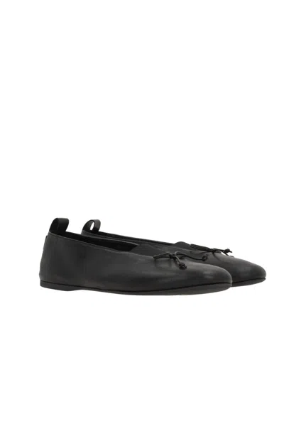 Miu Miu Flat Shoes In Black