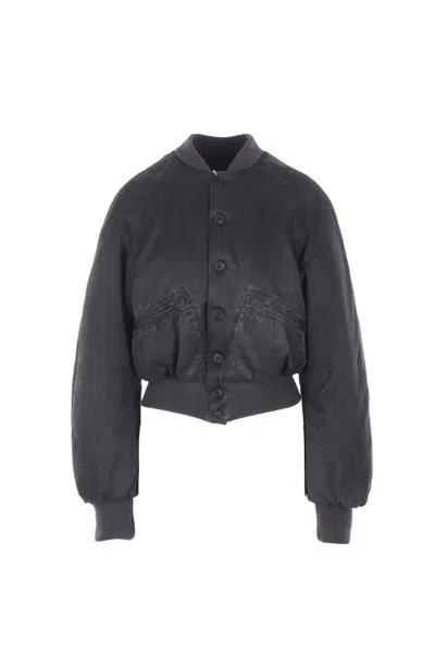 Mm6 Maison Margiela Coats In Black