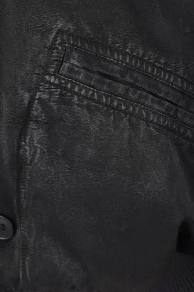Mm6 Maison Margiela Coats In Black