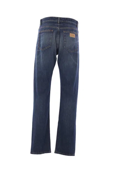 Mm6 Maison Margiela Jeans In Blue