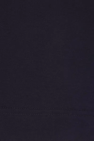 Fendi T-shirt Dark Blue Cotton T-shirt In Blue