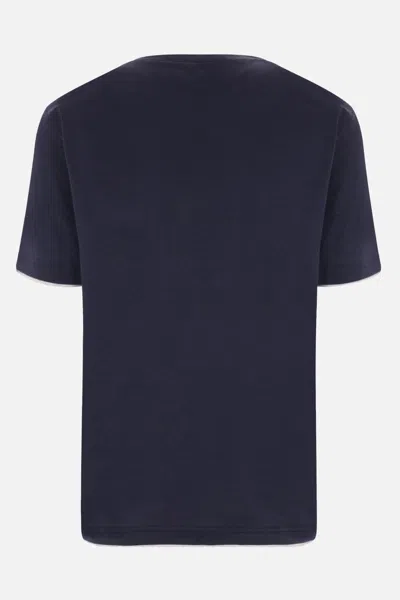 Eleventy T-shirts And Polos In Blue
