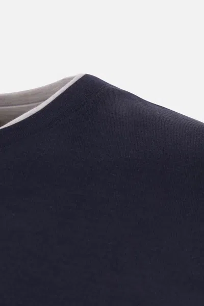 Eleventy T-shirts And Polos In Blue