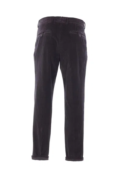 Incotex Trousers In Purple