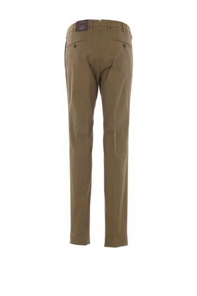 Incotex Trousers In Brown