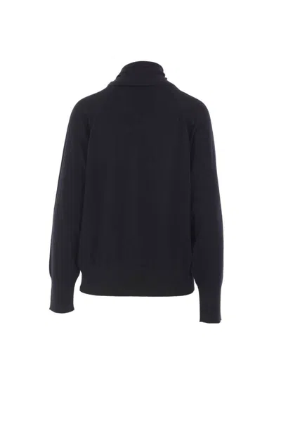 Zanone Sweaters In Black