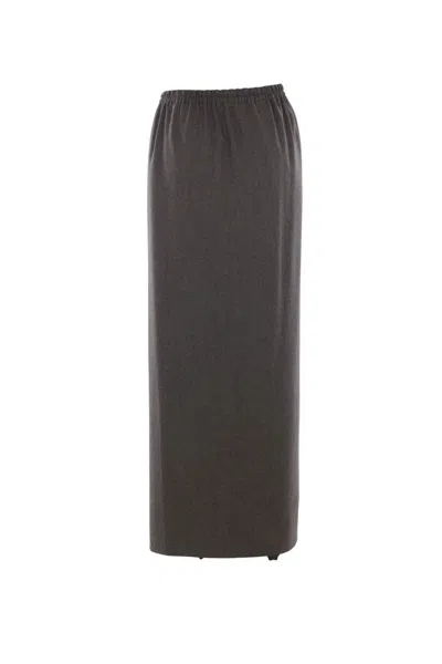 Dušan Elastic-waist Skirt In Green