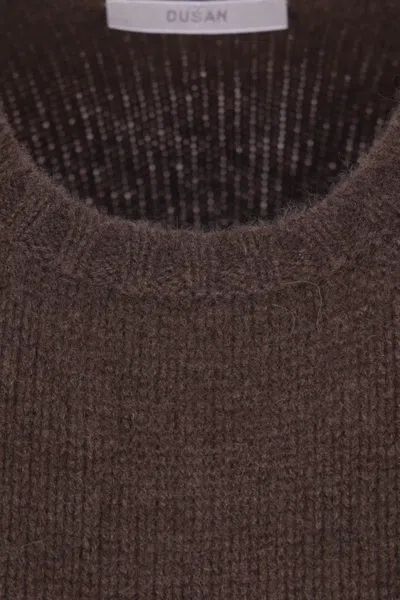 Dušan Crew-neck Cashmere Sweater In Brown