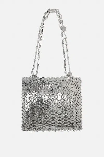 Rabanne 1969 Chainmail Shoulder Bag In Silver
