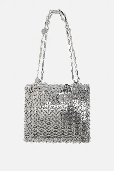 Rabanne 1969 Chainmail Shoulder Bag In Silver