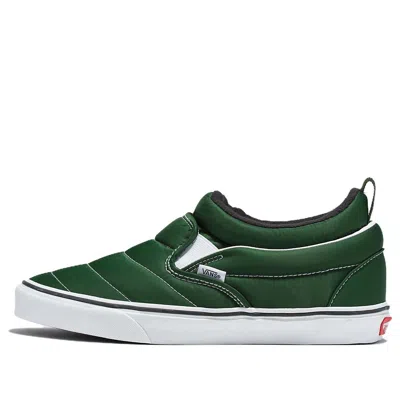 Vans Slip-on Mid 'dark Green' In Multi