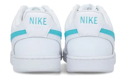 Nike (wmns)  Court Vision Low Shoes For White/navy In Multi