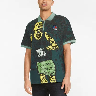 Puma X Butter Goods Polo Shirt 'green'