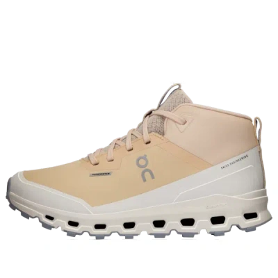 On Running Cloudroam Waterproof Sneaker In Gold