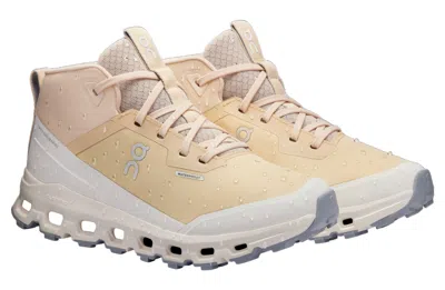 On Running Cloudroam Waterproof Sneaker In Gold