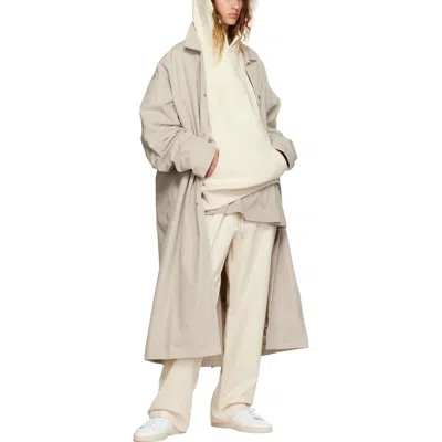 Essentials Off-white Raglan Hoodie In Neutral