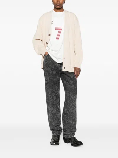 Golden Goose Cardigan Danielle In Misto Cotone Stretch Beige  Donna In Neutral