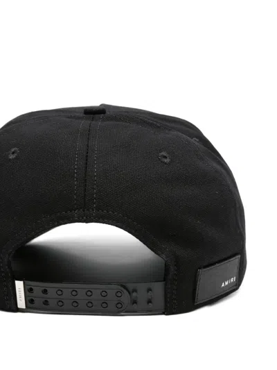 Amiri Spirit Cap Baseball Curved Brim In Black
