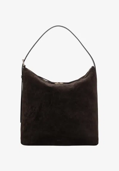 Apc A.p.c. Women Vera Shoulder Bag In Brown