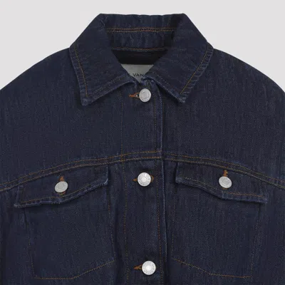 Dries Van Noten Cotton Denim Vesto Jacket In Blue