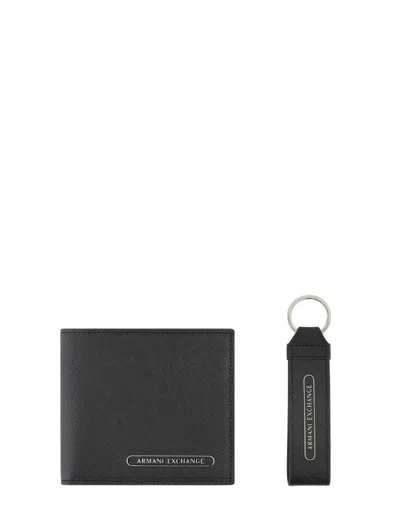 Armani Exchange Accessories Black In Black