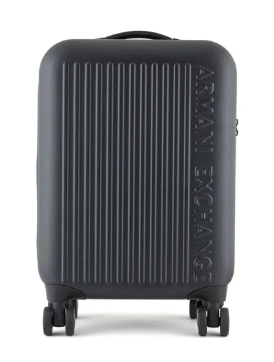Armani Exchange Trolley With Logo In Black