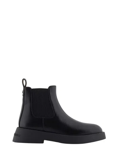 Armani Exchange Boots Black In Black
