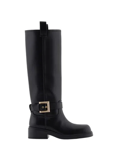 Armani Exchange Boots Black In Black