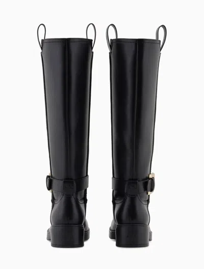 Armani Exchange Boots Black In Black
