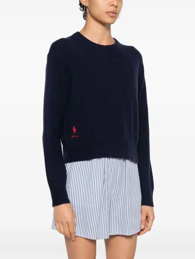 Polo Ralph Lauren Dropped Shoulder Wool Sweater
