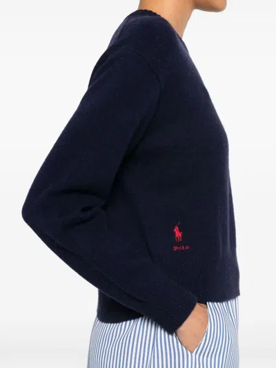 Polo Ralph Lauren Dropped Shoulder Wool Sweater