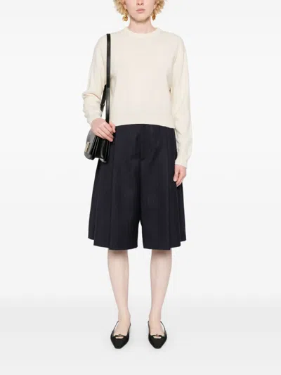 Polo Ralph Lauren Relaxed Fit Wool Sweater With Ribbed Cuffs