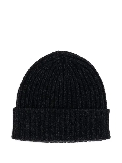 Autry Beanie Main Unic Knit Black Accessories In Black