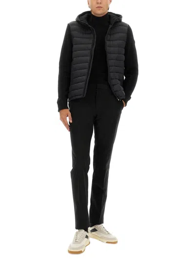 Colmar Giubbino Con Cappuccio E Maniche In Maglia Nero In Black
