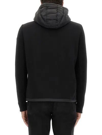 Colmar Giubbino Con Cappuccio E Maniche In Maglia Nero In Black