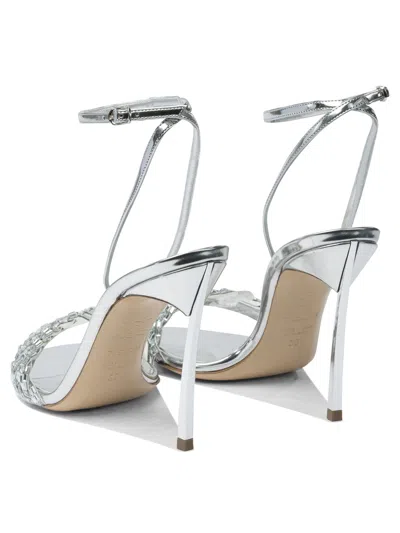 Casadei 100mm Interstellar Crystal-embellished Sandals
