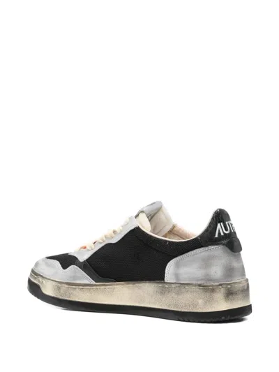 Autry Super Leather Sneakers In Multi
