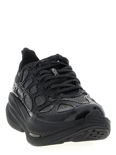 Hoka Mach X Caged Sneakers In Black