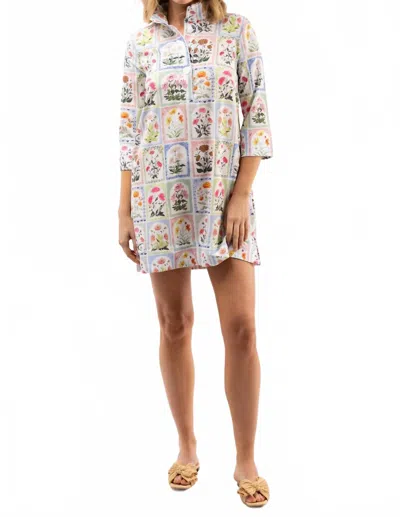 Smith & Quinn The Simone Mini Dress In Flower Box In Neutral