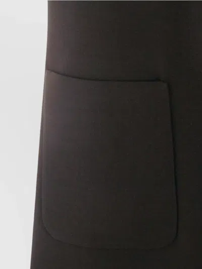 Valentino Black Crepe Couture Dress With Animal-print Bow