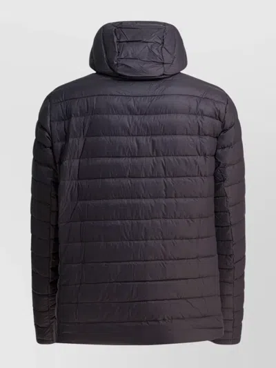 Patagonia Down Sweater Jacket With High Collar In Black