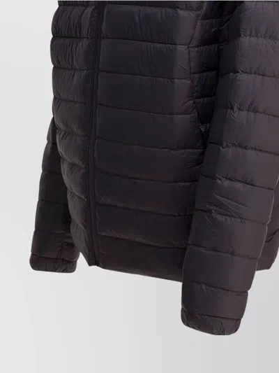 Patagonia Down Sweater Jacket With High Collar In Black