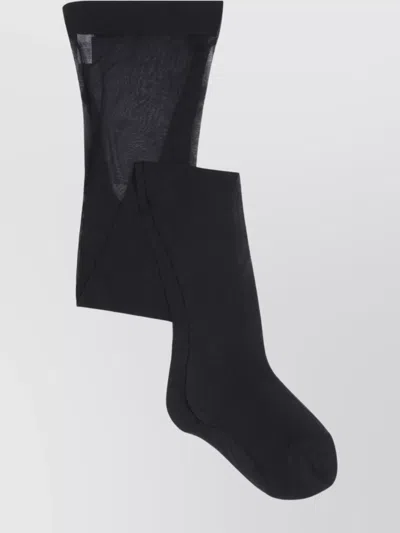 Dolce & Gabbana Sheer Tights Pack Reinforced Toe In Black