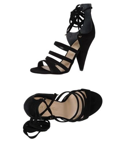 Shop Tamara Mellon Sandals In Black