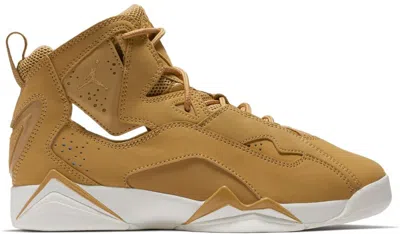 Pre-owned Jordan True Flight Sneakers In Golden Harvest/sail