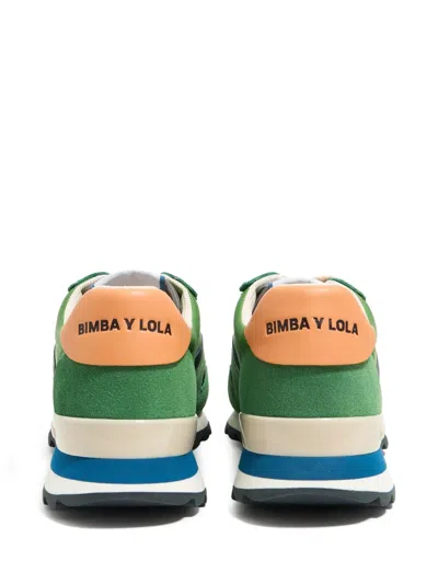 Bimba Y Lola 13 19 Technical Sneaker In Green