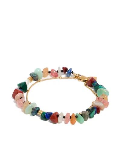 Bimba Y Lola Stone-embellished Double-layer Bracelet In Multi