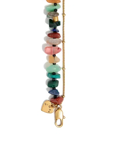 Bimba Y Lola Stone-embellished Double-layer Bracelet In Multi